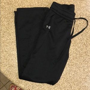 Under Armour Black Drawstring Sweat Pants